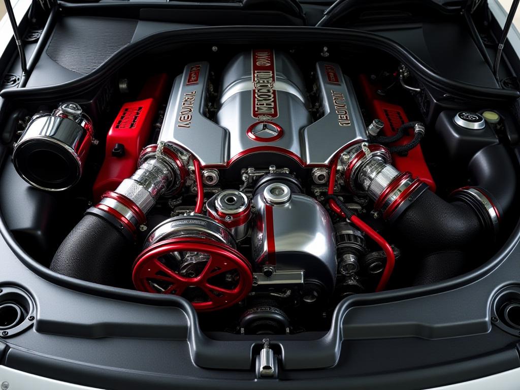 HydraCraft Venom Boost Motorraum Mercedes