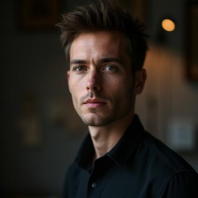 Portrait von Elias Kaufmann, dem Chefdesigner von HydraCraft